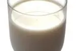 Glass of milk
